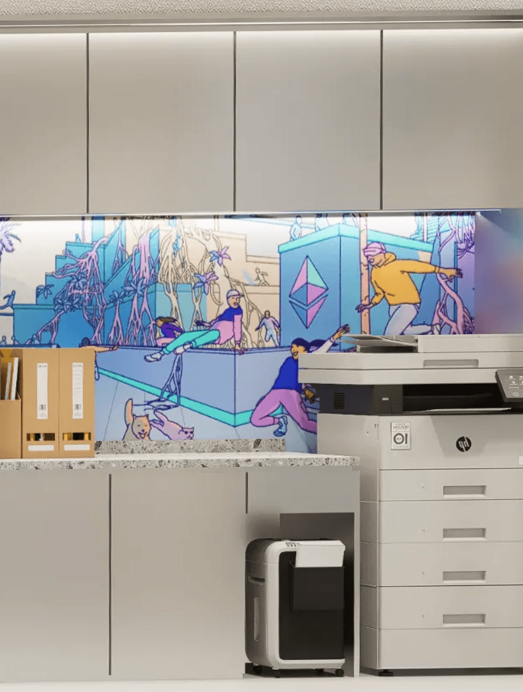 Premium amenities area